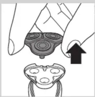 Illustration of a hand holding a circular object with concentric rings, next to a separate abstract shape with three circles (no text or symbols)