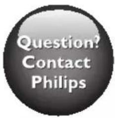 Question? Contact Philips