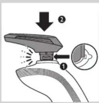 PHILIPS SensoTouch 2D SensoTouch - Utilisation de la tondeuse (certains modèles uniquement) - 2