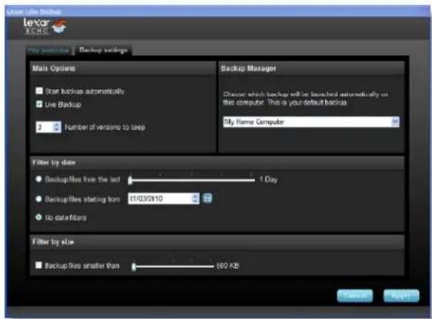 LEXAR Echo MX 8GB - Filtrar por tamanho - 1