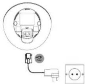 JAMO C603 - Installation du combiné et du chargeur (seulement pour les multi-packs) - 1
