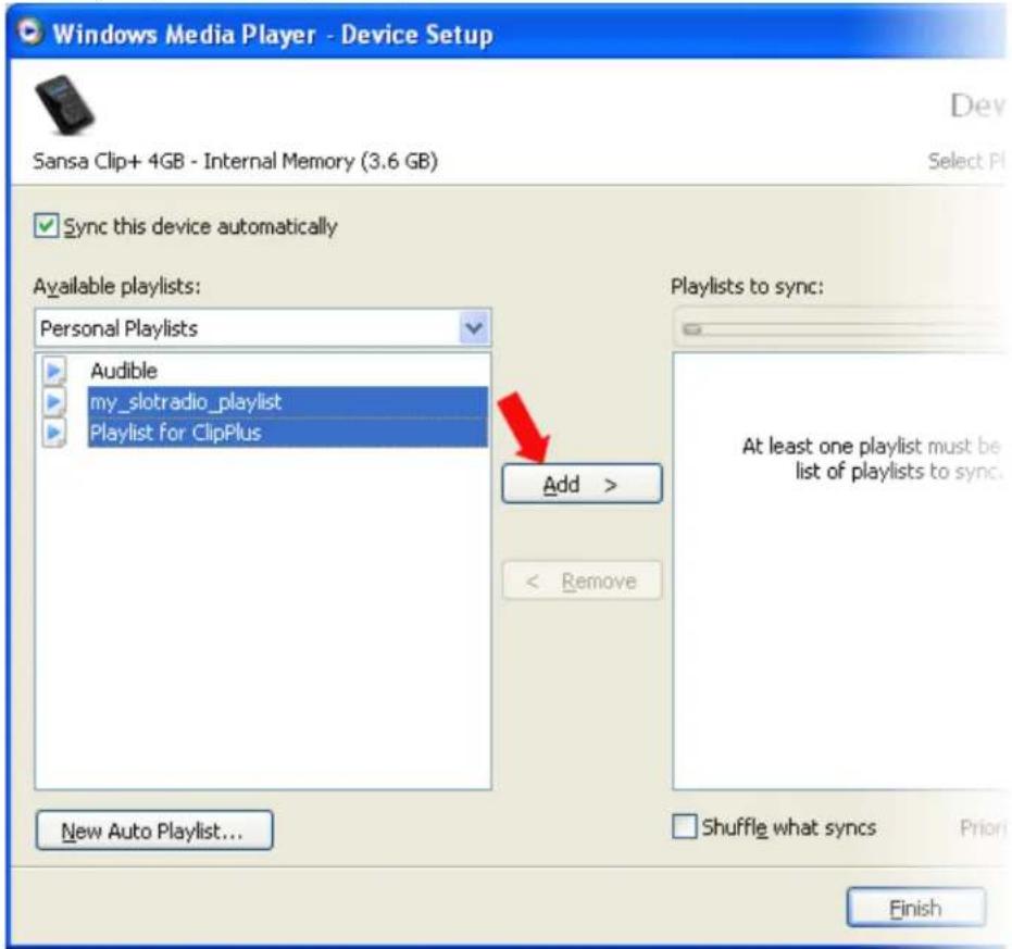 SANDISK SDMX18R-002GK-E57 - Transfert de sélections - 4