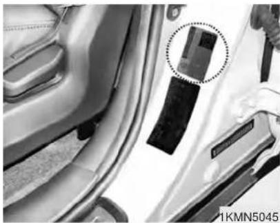 KIA Sportage (2009) - Pression de gonflage - 1