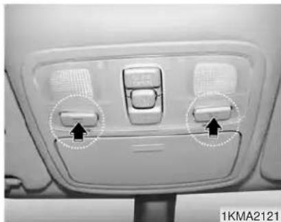 KIA Sportage (2009) - ÉCLAIRAGE INTÉRIEUR - 1
