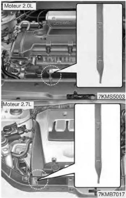 Moteur 2.0L, Moteur 2.7L, 7KMS5003, 7KMB7017