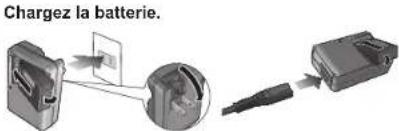 Chargez la batterie.
