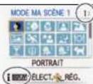PANASONIC Lumix DMC-ZS7 - Sélectionnez et réglez la scène voulue. - 2