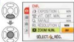 PANASONIC Lumix DMC-ZS7 - Affichez le menu [ENR.]. Sélectionnez [OUI]. - 4