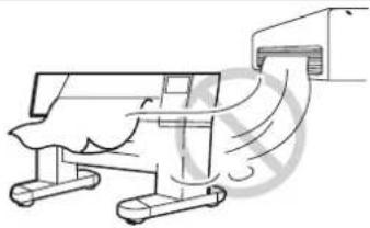 Mimaki JV3-160SP - Precautions in installation - 8