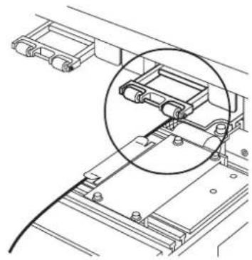 Mimaki JV3-160SP - Setting cut sheet medium on the device - 7