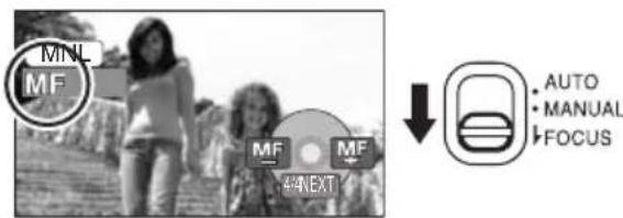 MNL MF MF MF 4-NEXT AUTO MANUAL FOCUS