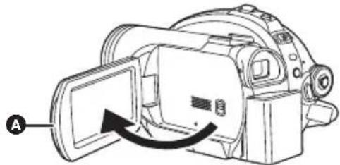 PANASONIC VDR-D210 - Using the LCD monitor - 1