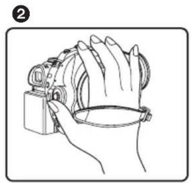 PANASONIC VDR-D210 - Basic camera positioning - 4