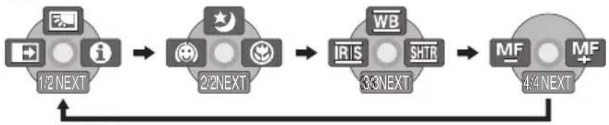 PANASONIC VDR-D210 - About the operation icons displayed in each mode - 2