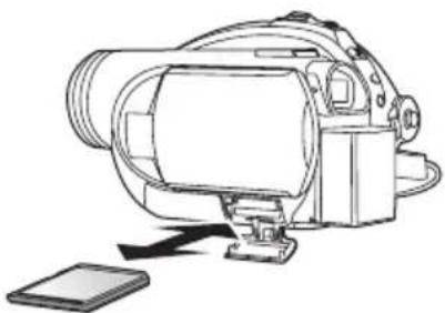 PANASONIC VDR-D210 - ■ Insertar/quitar un disco - 1
