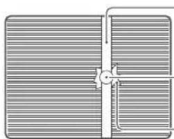 Pure electrical circuit lines without any symbols