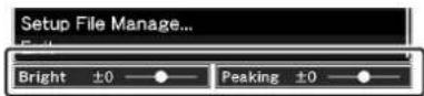 JVC GY-HM700CHU - Adjusting contour and brightness - 4