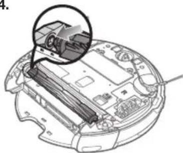SAMSUNG VCR8980L3K - NETTOYAGE DU FILTRE DU RÉSERVOIR DE POUSSIÈRE - 24