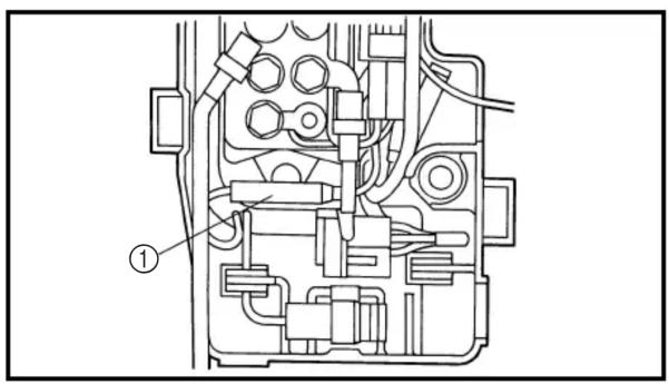 YAMAHA F115A - MEDICIÓN DEL SENSOR DE POSICIÓN DEL ACELERADOR - 2