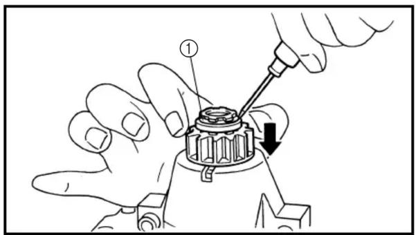 YAMAHA F115A - STARTER MOTOR - 1