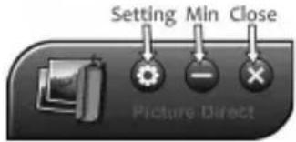 Setting Min Close Picture Direct