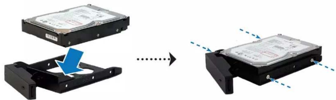 SYNOLOGY DiskStation DS713+ - Installation des disques durs - 4
