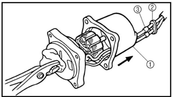 YAMAHA FL115A - POWER TRIM AND TILT MOTOR - 1