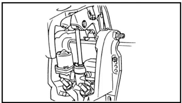 YAMAHA FL115A - Pasos para el sangrado - 1