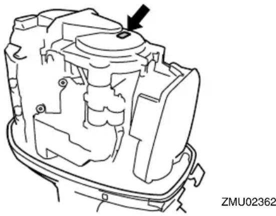 YAMAHA VZ300 - Warning labels - 1