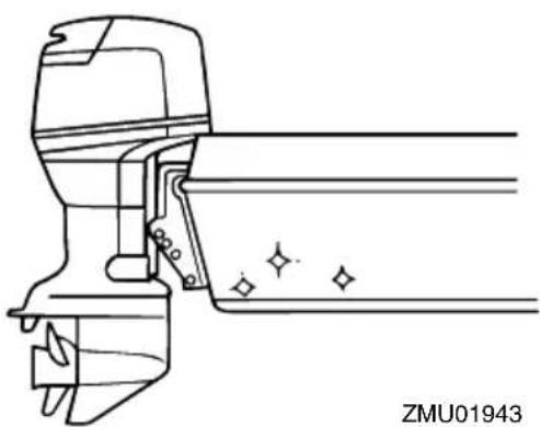 YAMAHA VZ300 - Coating the boat bottom - 1