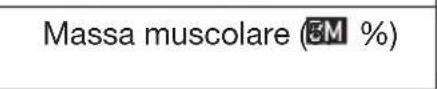 Massa muscolare (3M %)