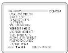 LANGUAGE ENGLISH SUBTITLE OFF TV ASSEMBLY AND S TV TYPE PAL WAIT PAPER CHIP VIDEO OUTS VIDEO AVIC HIGH MODE OFF VIDEO HENIVE A.C. RATING LEVEL NO THAT PASSWORDING ON ANCE S SETUP MENU SELECT ▼▲▼► ▼► ▼► ▼► ▼► ▼► ▼► ▼► ▼► ▼► ▼► ▼► ▼► ▼► ▼► ▼► ▼► ▼► ▼► ▼► ▼► ▼► ▼► ▼► ▼► ▼► ▼► ▼► ▼► ▼► ▼► ▼► ▼► ▼► ▼ ►