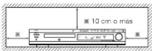 DENON DHT-500SD - PRECAUCIONES DURANTE LA INSTALACIÓN - 1