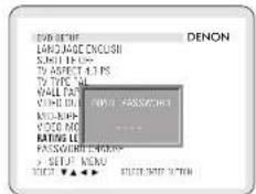DENON LANGUAGE ENGLISH SUPPORT 1.3 PS TYPE TAIL WALL PART TITLE NAME MODERN VIDEO NAME RATING LTR PASSING NAME SELF MENU SELECT ▼▲▼▼ SELECT NAME VIEW