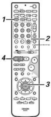 1 2 3 4 DENON 800