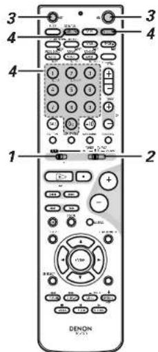 3 4 3 4 1 2 DENON