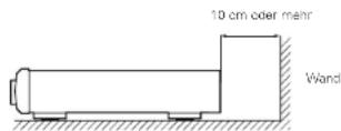 DENON DHT-500SD - VORSICHTSMASSNAHMEN ZUR INSTALLATION - 2
