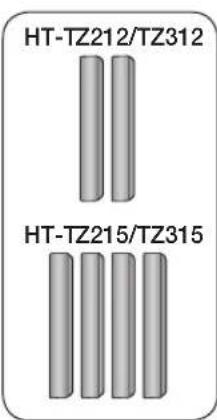HT-TZ212/TZ312 HT-TZ215/TZ315