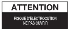 SAMSUNG HT-D350K - Avertissements de sécurité - 2