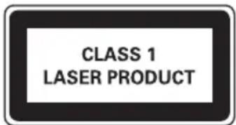 CLASS 1 LASER PRODUCT