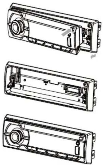 PHILIPS CE130 - Extracción del panel frontal - 1