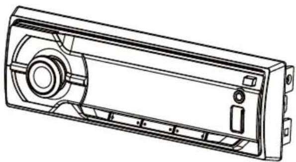 PHILIPS CE130 - Attach the front panel - 2