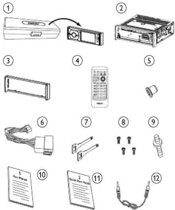 PHILIPS CED370 - What's in the box - 1