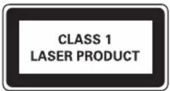 CLASS 1 LASER PRODUCT