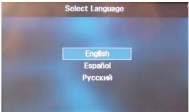 Select Language English Español Русский