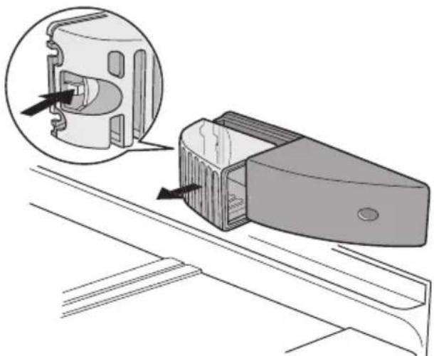 Küppersbusch IKE 325-0-2 T - Pour remplacer l'ampoule, suivez les instructions ci-dessous : - 1
