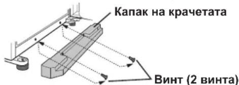 Капак на крачетата Винт (2 винта)