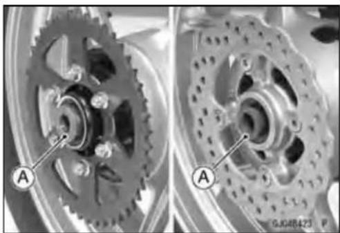 KAWASAKI ER-6n (2006) - RearWheelInstallation - 5