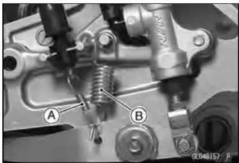 KAWASAKI ER-6n (2006) - BrakePedallInstallation - 4