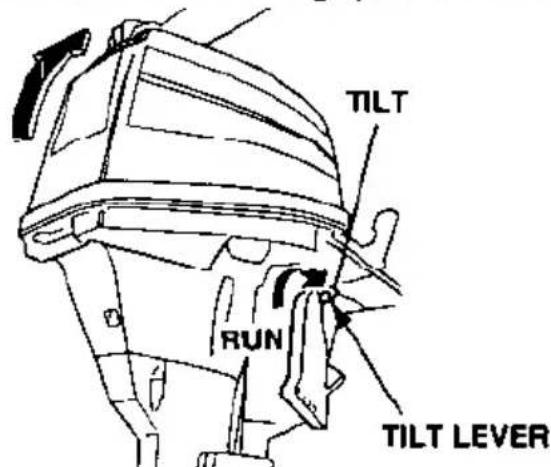 TILT RUN TILT LEVER